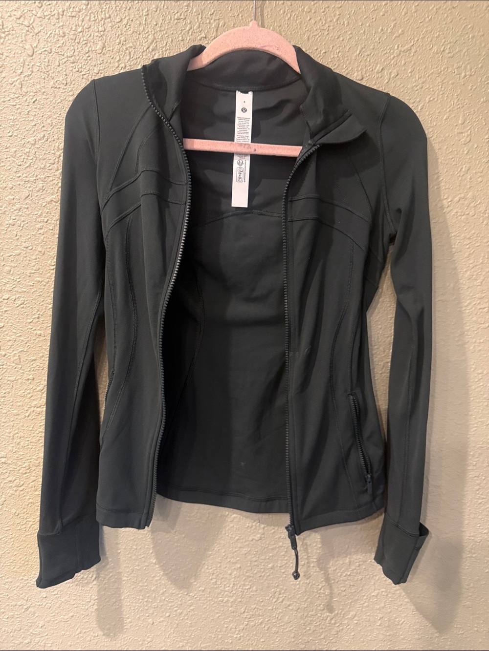 lululemon athletica dark green Utility Zip Jacket